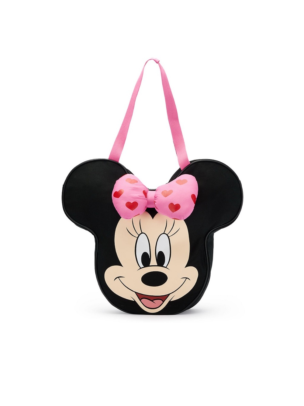 Disney -Minnie Mouse Large Face Tote Valentine’s Edition with updated charm link
